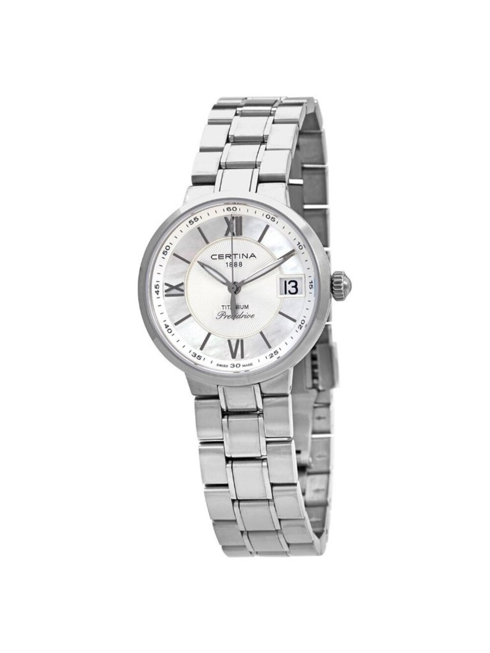 NWT Certina DS Stella Mother of Pearl Dial Ladies Watch